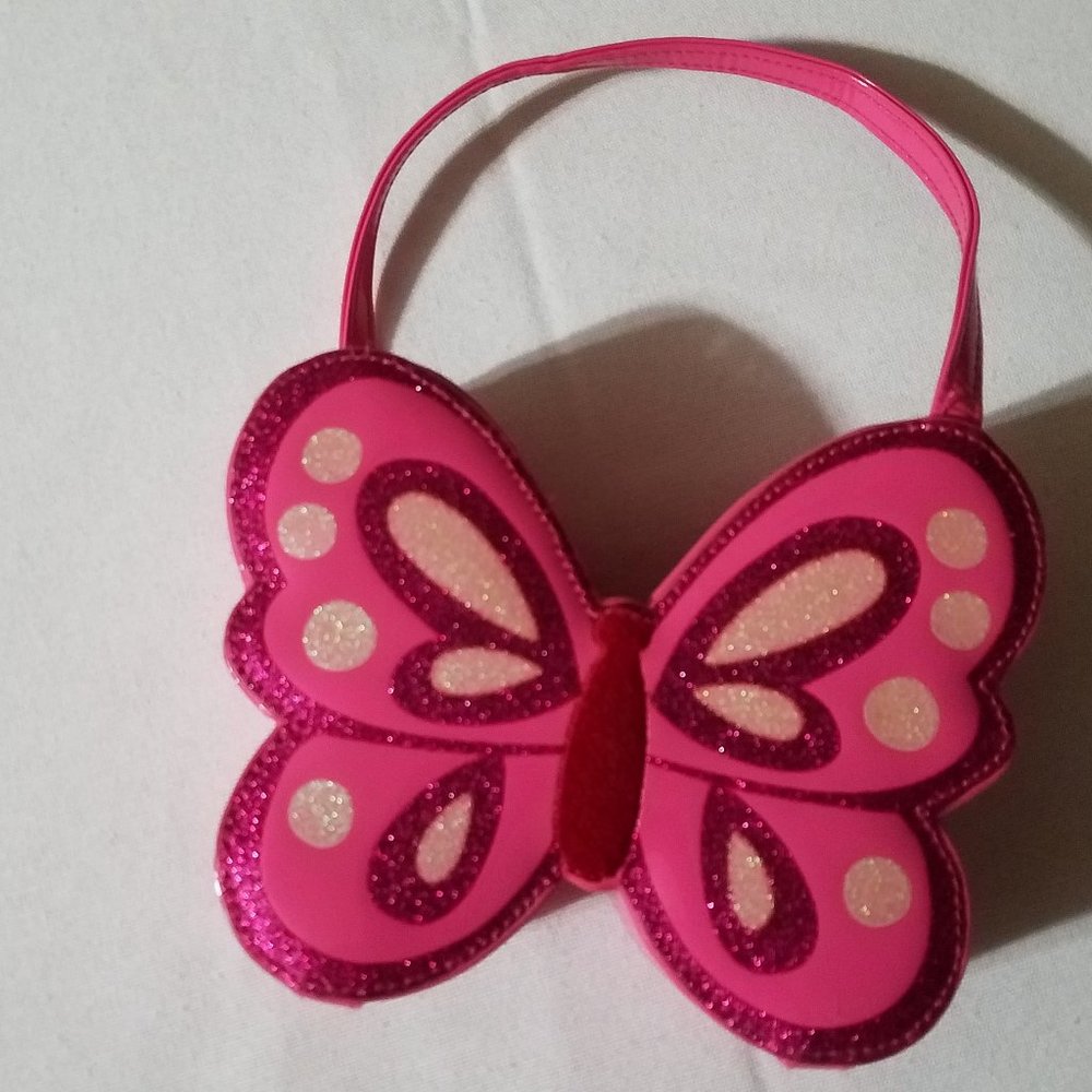 Gymboree Butterfly Girl Used Purse.